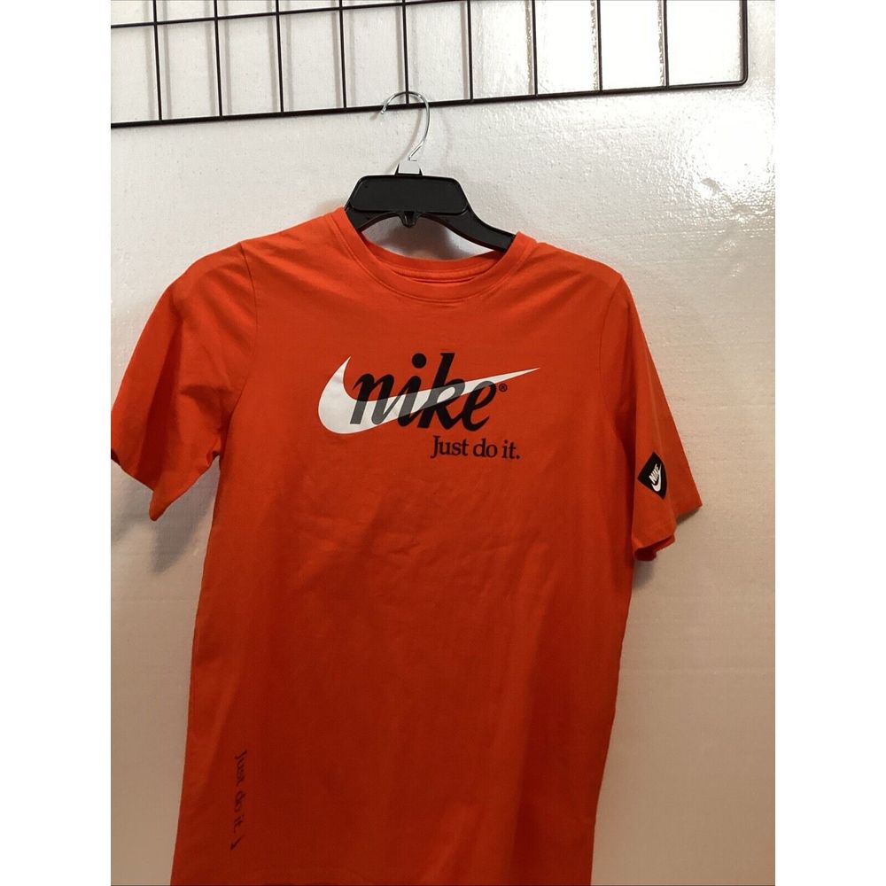 Nike Just Do It Orange Youth Size Xl T Shirt 59981